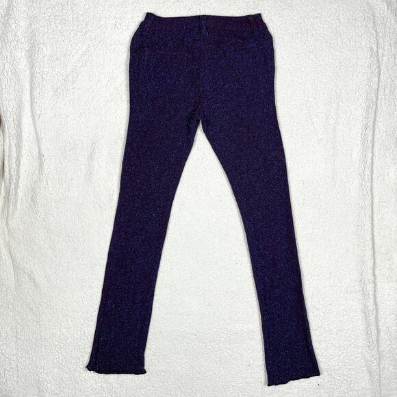 Vintage 90s Lip Service Sparkly Blue Pants Small Womens Mall Goth Gothic Y2K - Picture 5 of 16